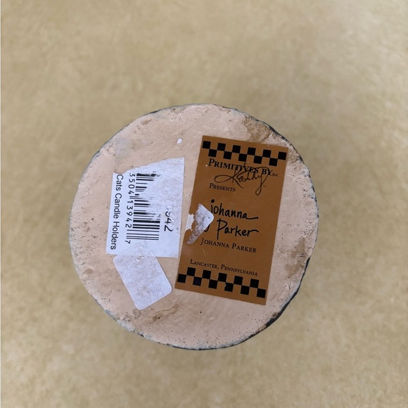 Black and Red Cat Candle Holder - Picture 4 of 7